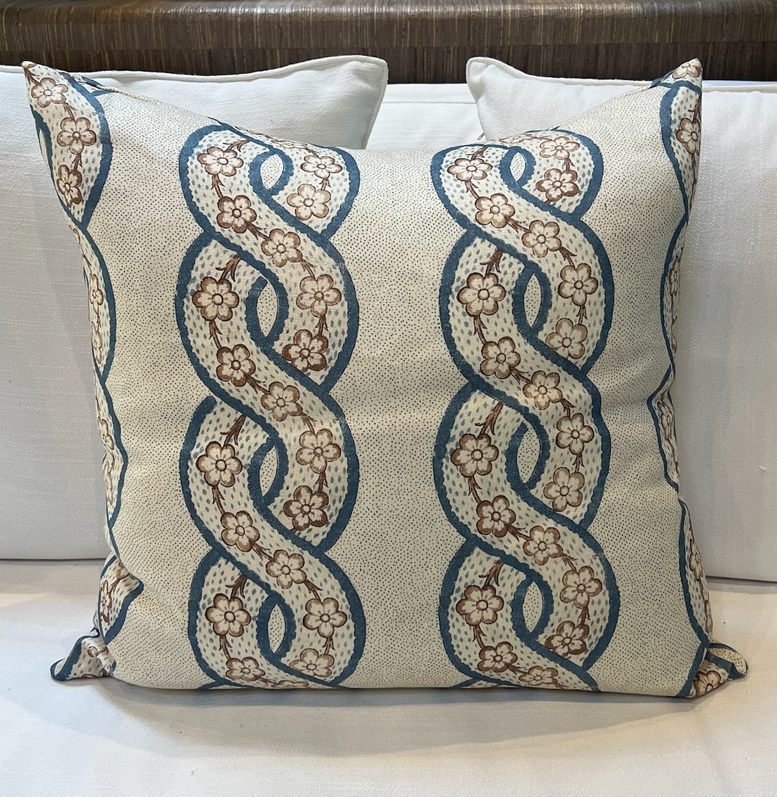 Whitby Tea Stain Pillow