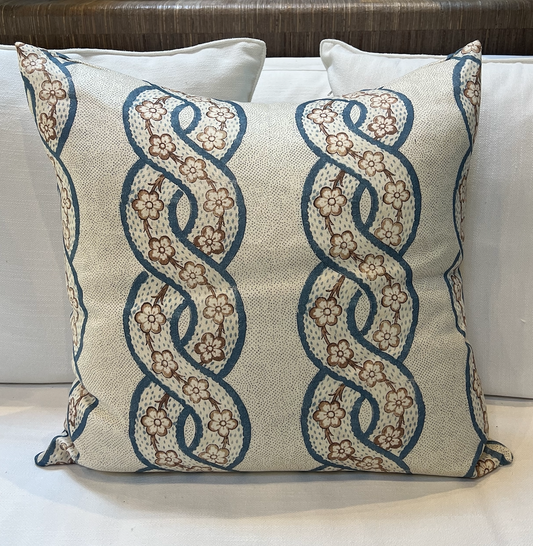 Whitby Tea Stain Pillow