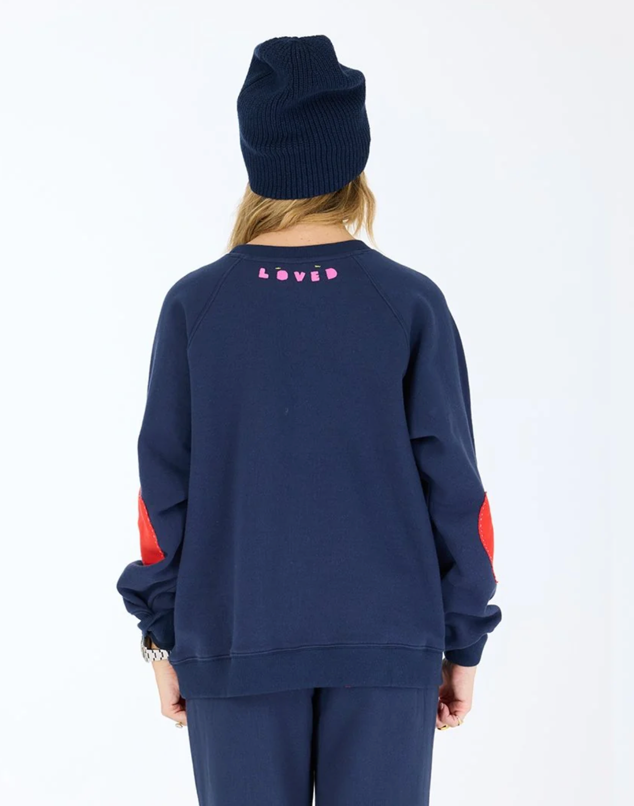 Benton Imperfect Heart Indigo Sweatshirt