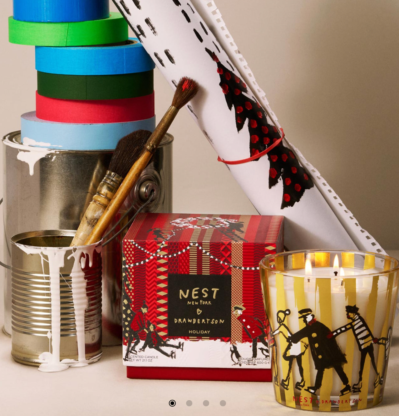 Nest Holiday Fragrance X D. Rawbertson Holiday Ice Skaters