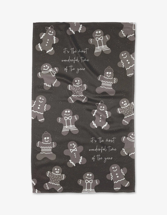 Merry Gingerbread Tea Towel