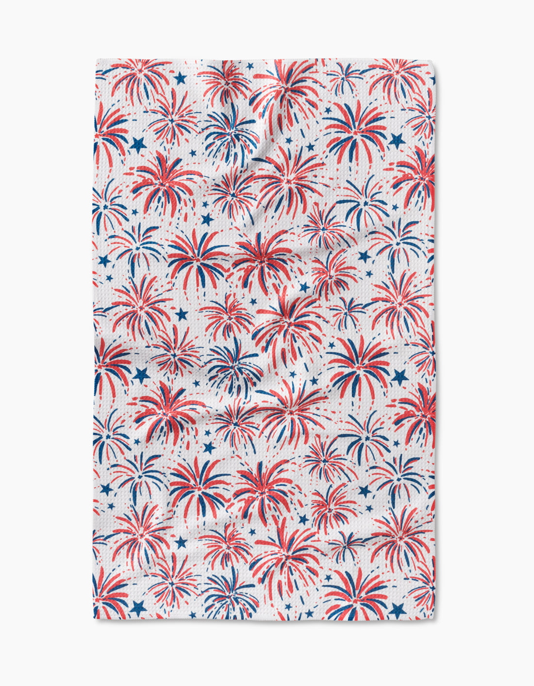 Stars And Fireworks Tea Towel