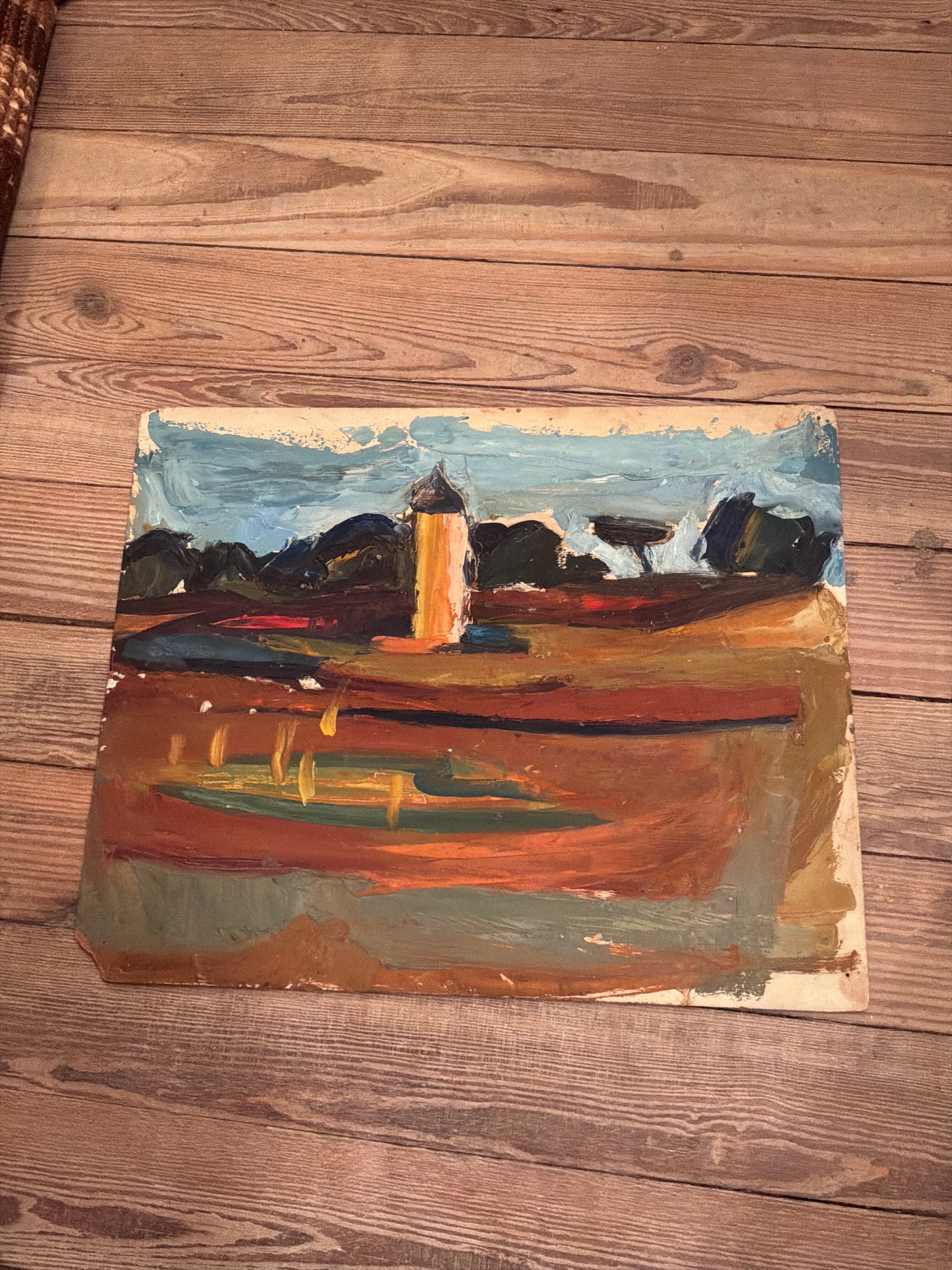 French Original Oil Painting