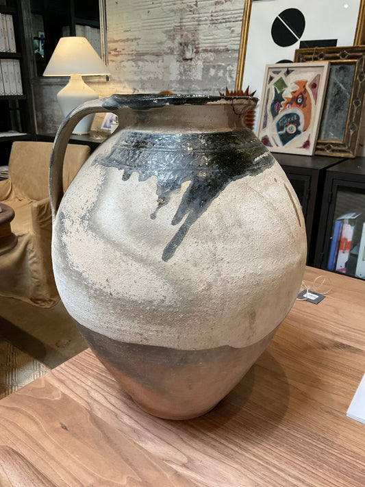 Black Accent Large Jug