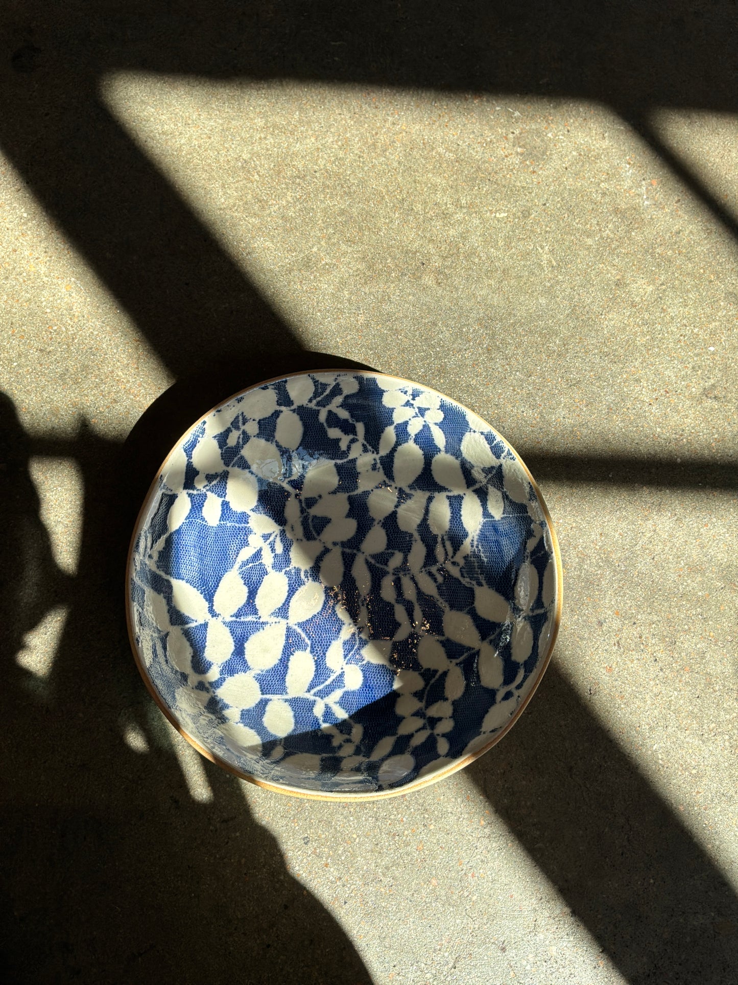 8” Bowl Aspen Cobalt