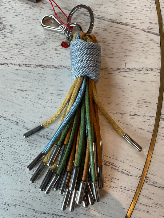 Kwast Key Ring Green, Blue and Camel