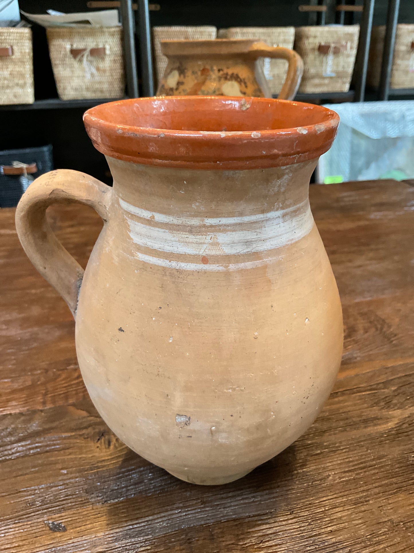 Striped Jug