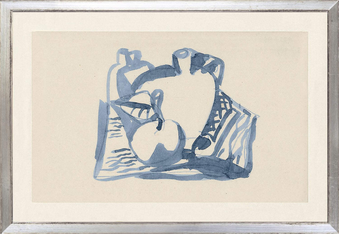 Still Life of Apple & Jug