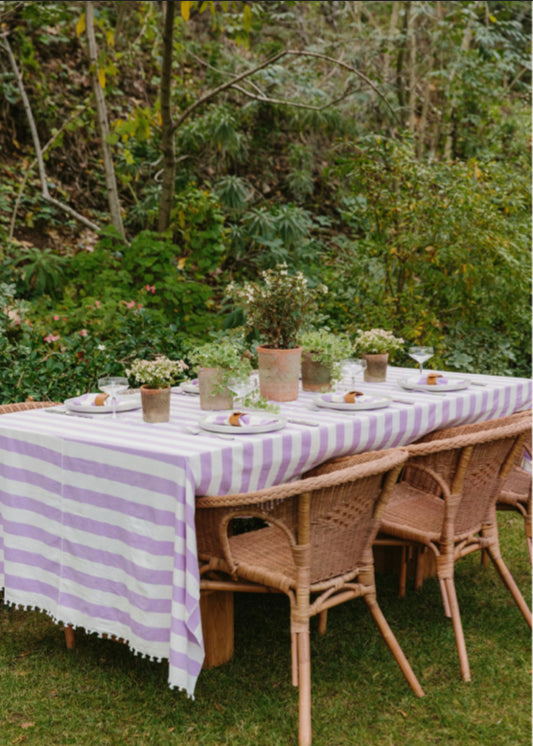 Milos Woven Tablecloth