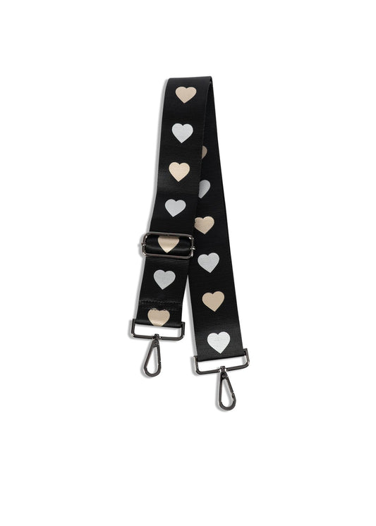 Black/Silver Heart