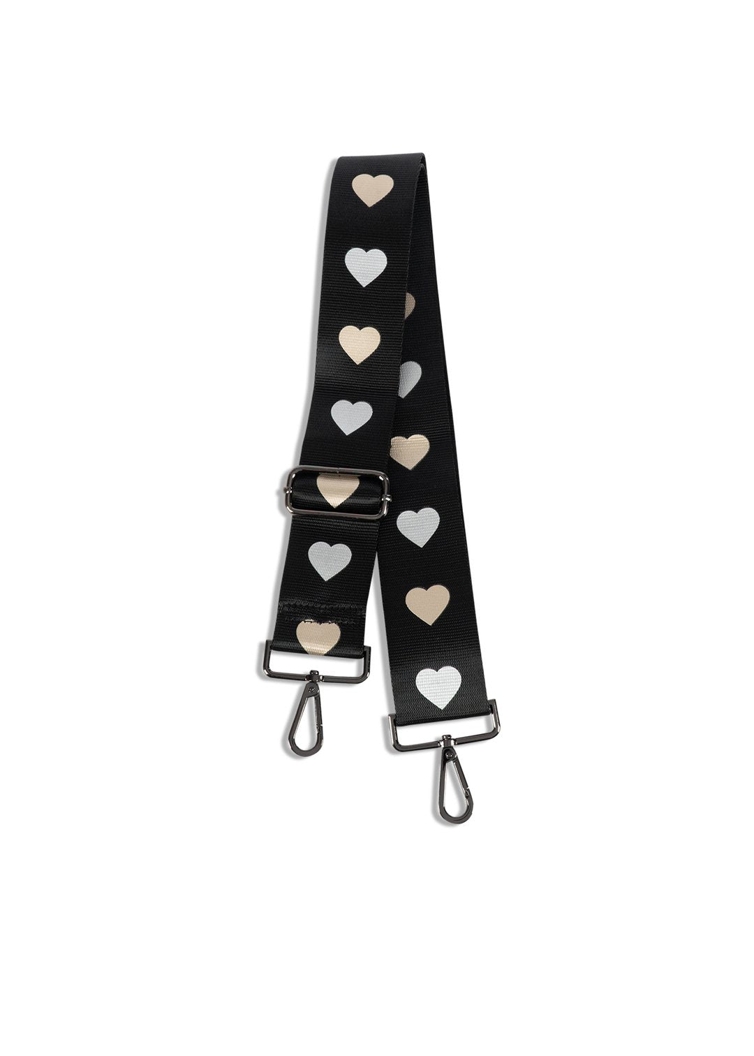 Black/Silver Heart