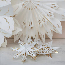 Load image into Gallery viewer, Paper Snowflake Ornament
