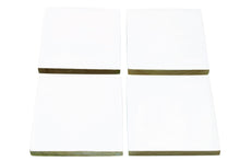 Load image into Gallery viewer, Mango Wood &amp; White Enamel Coasters
