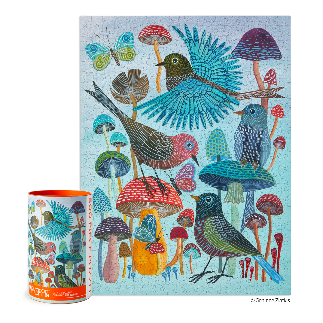 Mushroom Garden Puzzle