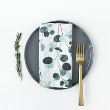 Load image into Gallery viewer, Eucalyptus Linen Napkins
