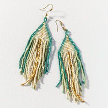 Load image into Gallery viewer, Luxe Ombre Fringe Earring
