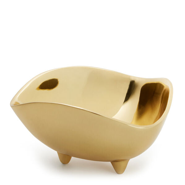 Footed Deco Bowl
