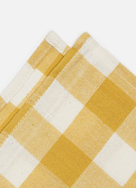 Gingham Napkin set/4