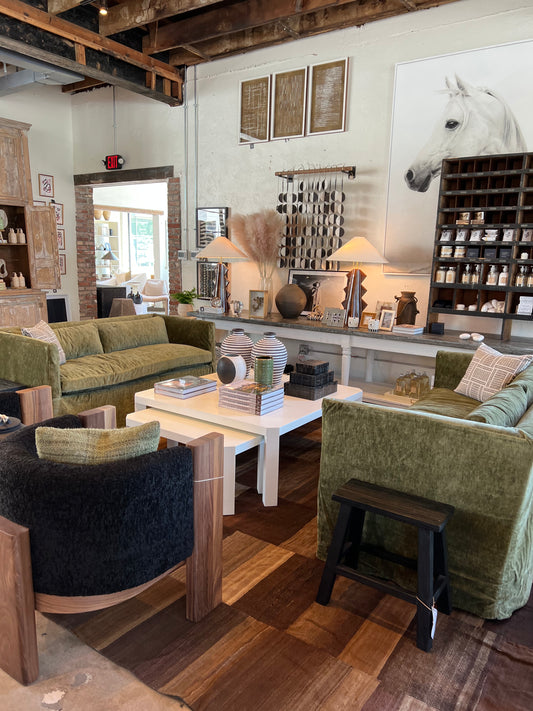 Stewart Sofa - JD Velluto Olive