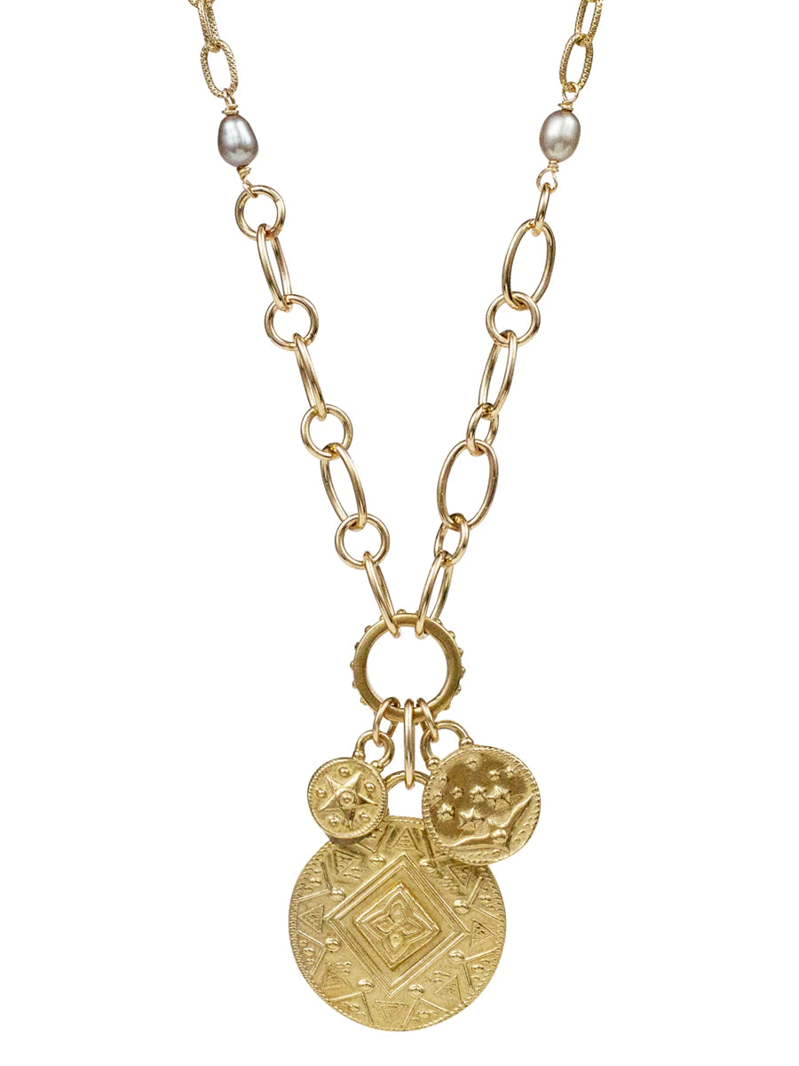 Mandala Charm Necklace