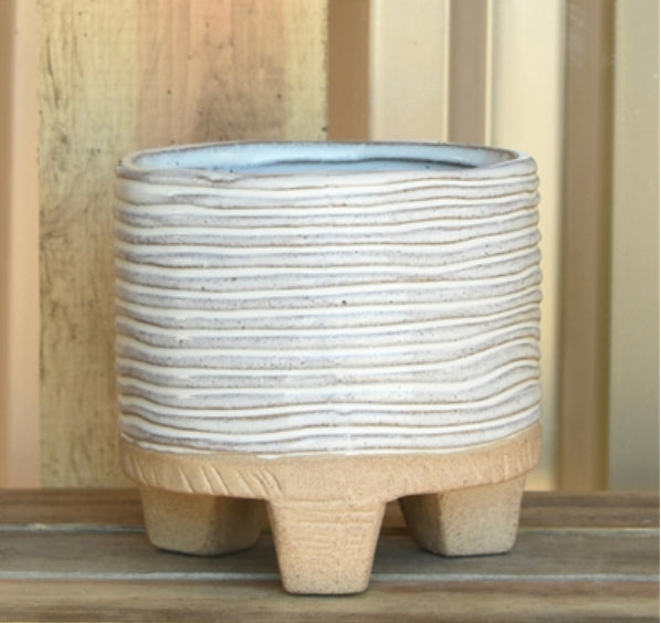 Horizontal Stripe Cachepot