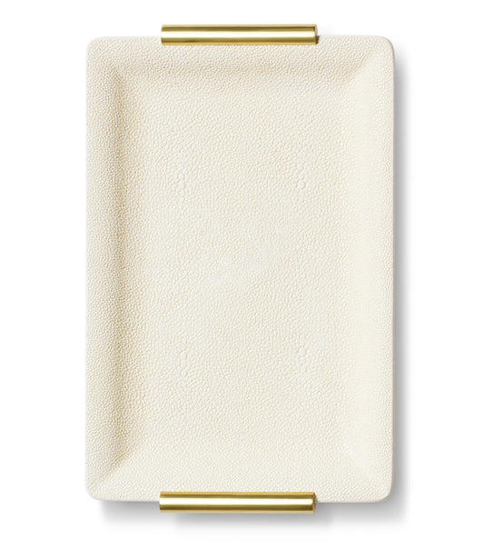 AERIN Shagreen Small Vanity Tray