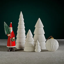 Load image into Gallery viewer, Ceramic Holiday Tree - Matt White
