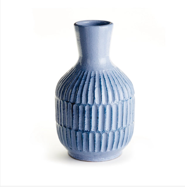 Dahlias Grooved Vase