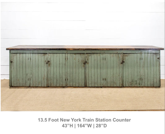 13'5" Train Station Counter