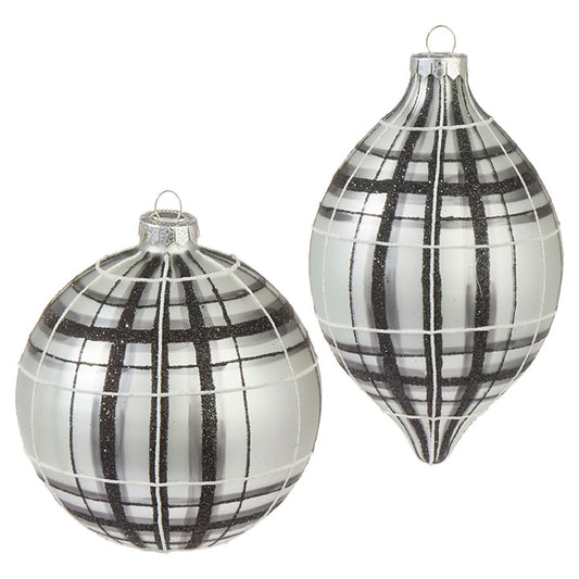 Plaid Pattern Ornament