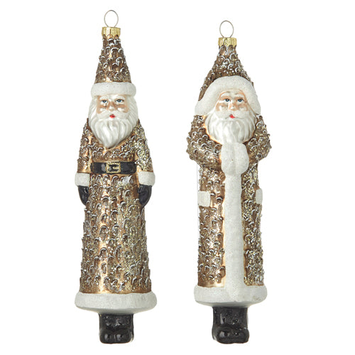 PINECONE SANTA ORNAMENT