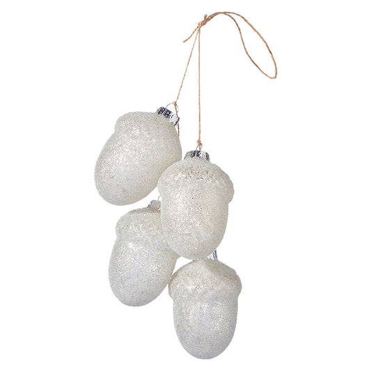 Glitter Acorn Ornament