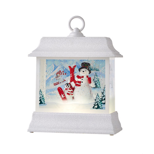 Snowman Pengiun Water Lantern