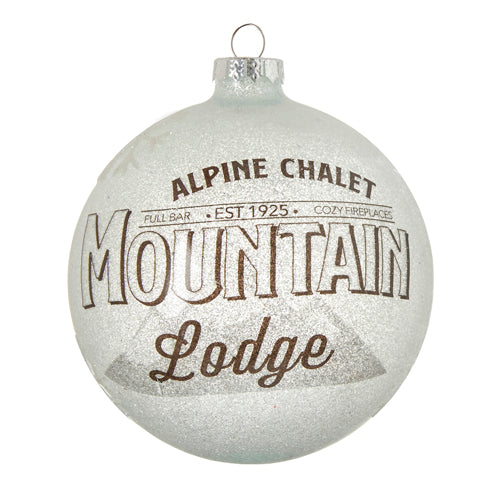 Mountain Lodge Ornament