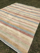 Load image into Gallery viewer, Kilim Colorful Striped Rug
