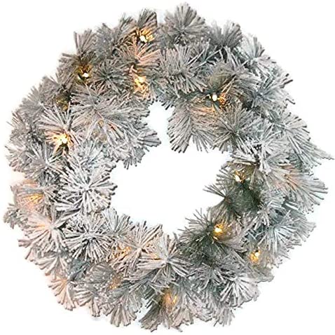 Flocked Wreath