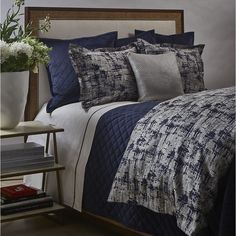 Faux Linen Coverlet Set