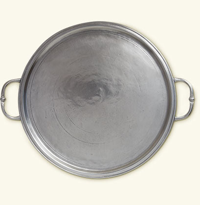 Round Tray, Handles