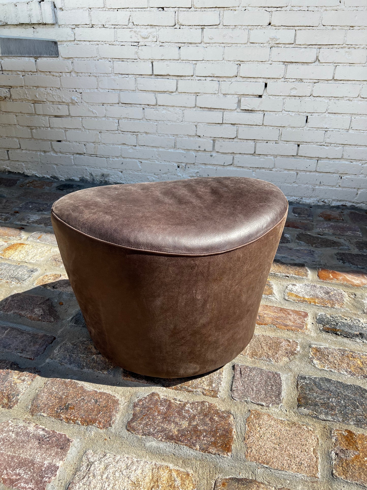 Polly Swivel Ottoman - Archer Ash