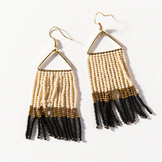 Triangle Fringe Earrings