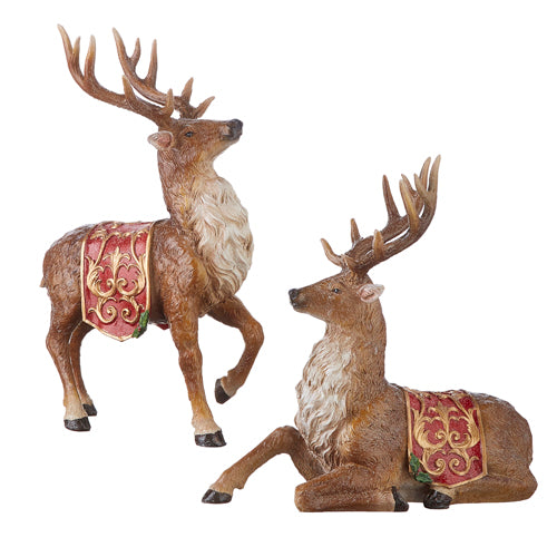 DEER WITH SADDLE BLANKET