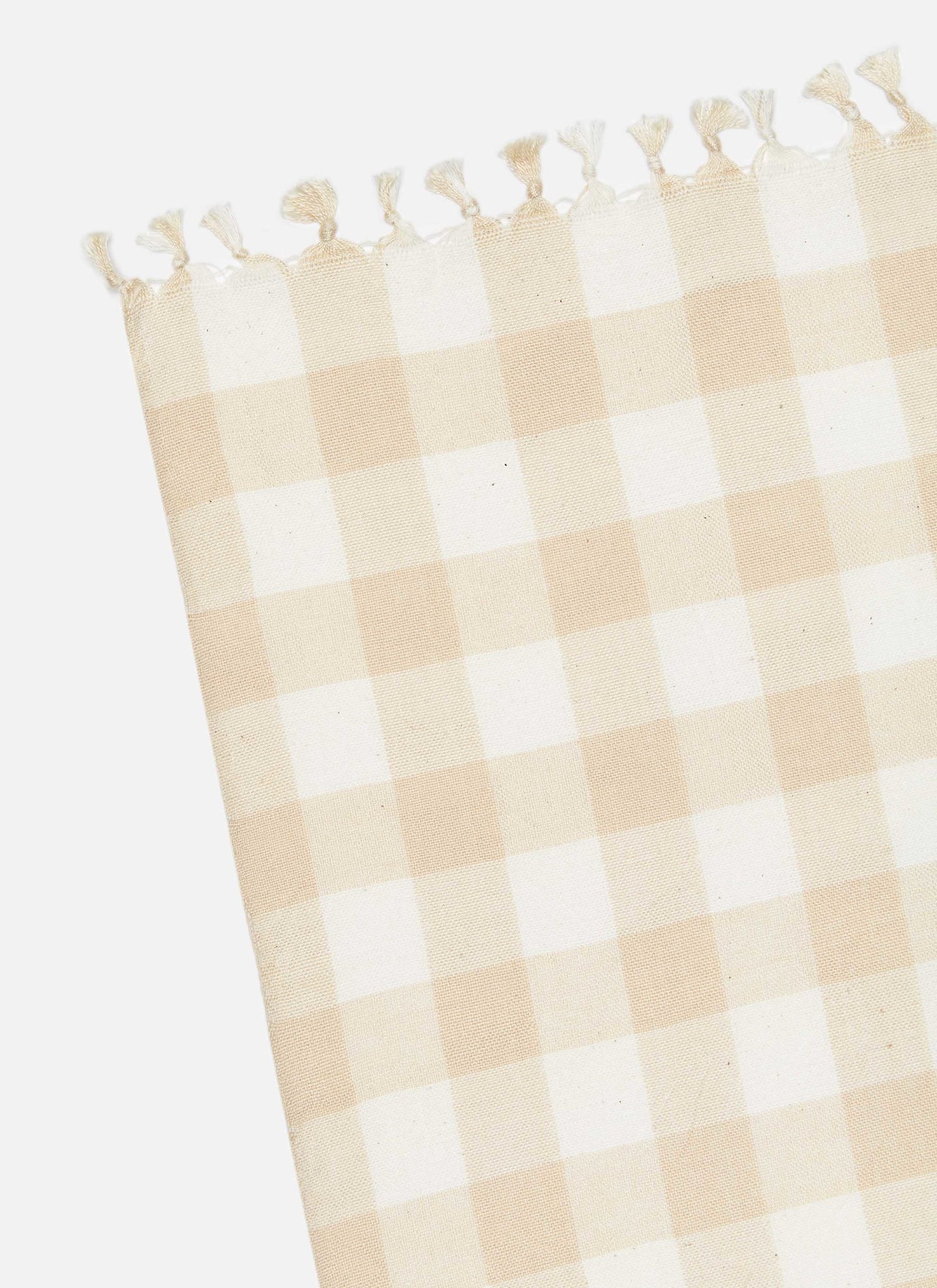 Gingham Woven Tablecloth