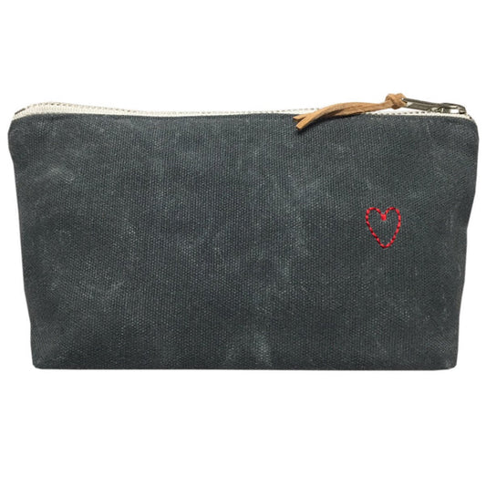 Waxed Canvas Pouch