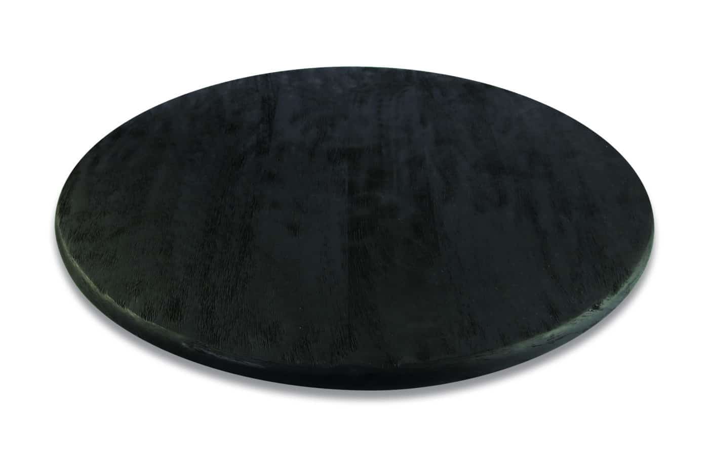 Black Mango Wood Lazy Susan