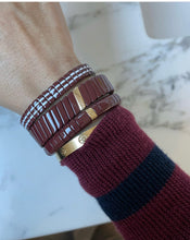 Load image into Gallery viewer, Stitches Stack Bracelet
