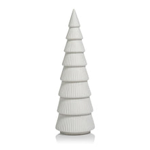 Load image into Gallery viewer, Ceramic Holiday Tree - Matt White
