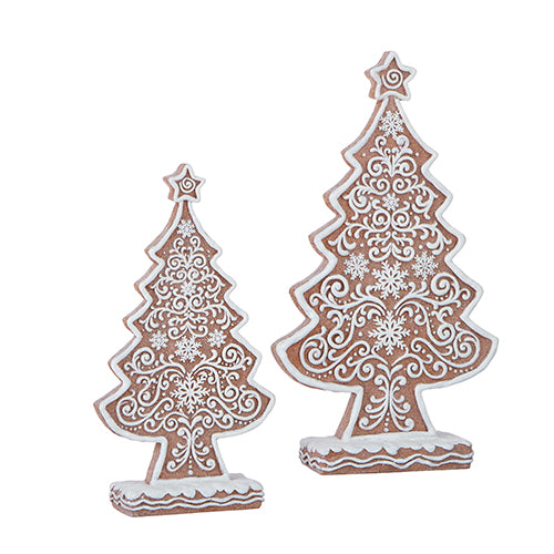 FROSTED GINGERBREAD TREES