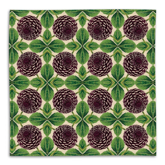 Purple Dahlia Napkin
