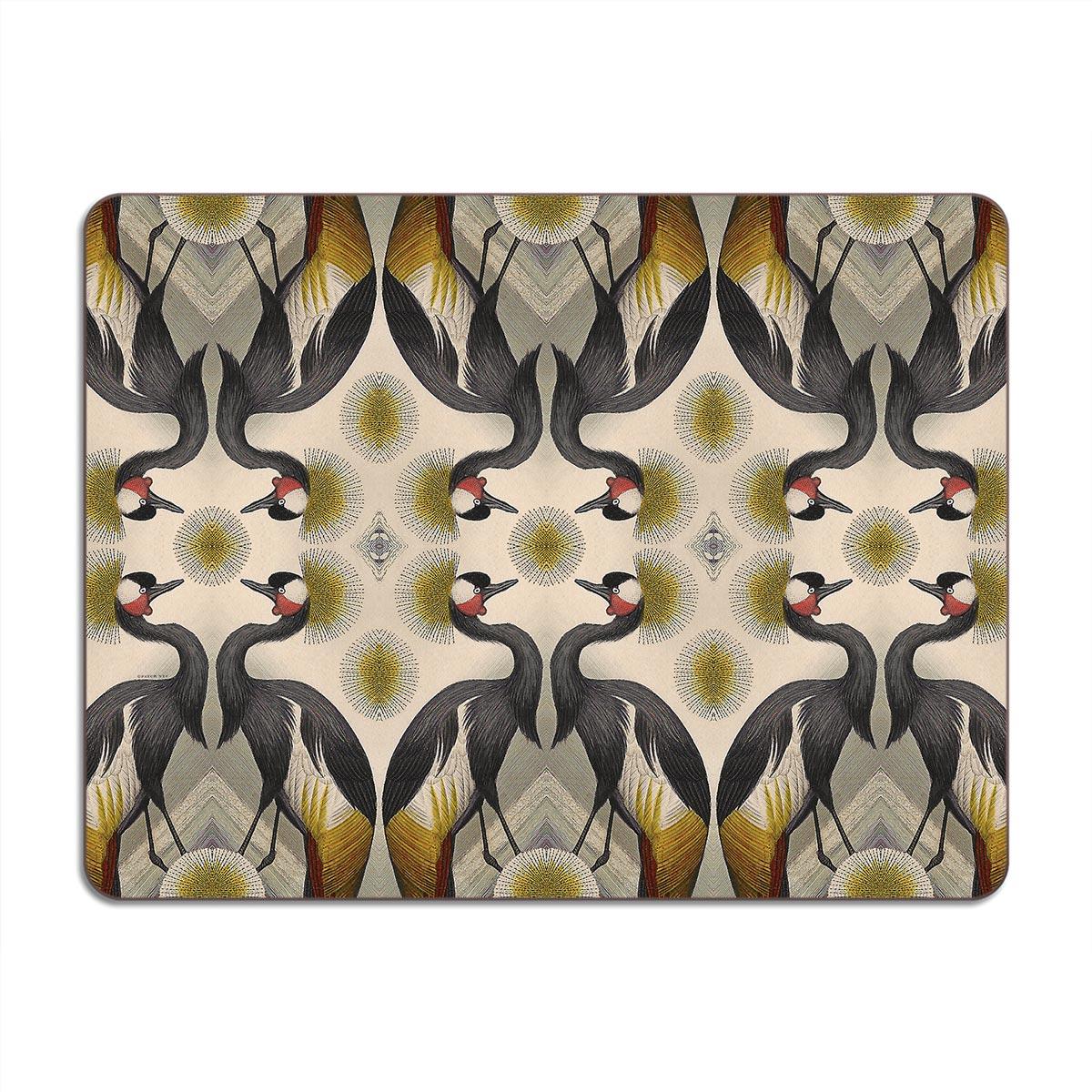 Crested Crane Table Mat