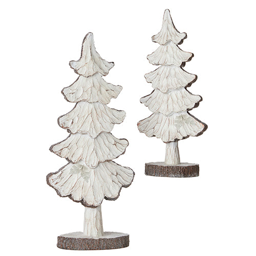 DISTRESSED TREES Set of 2